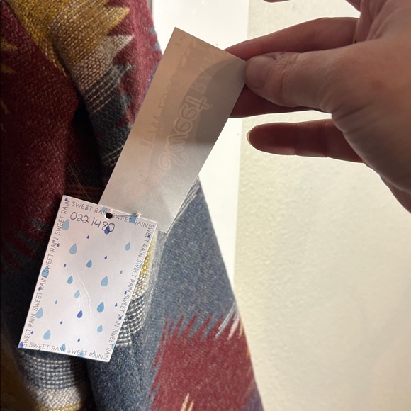 NWT Women’s OS Sweet Rain long coat - Picture 4 of 5